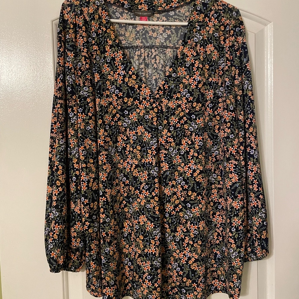 Vince Camuto Multicolor Floral Blouse